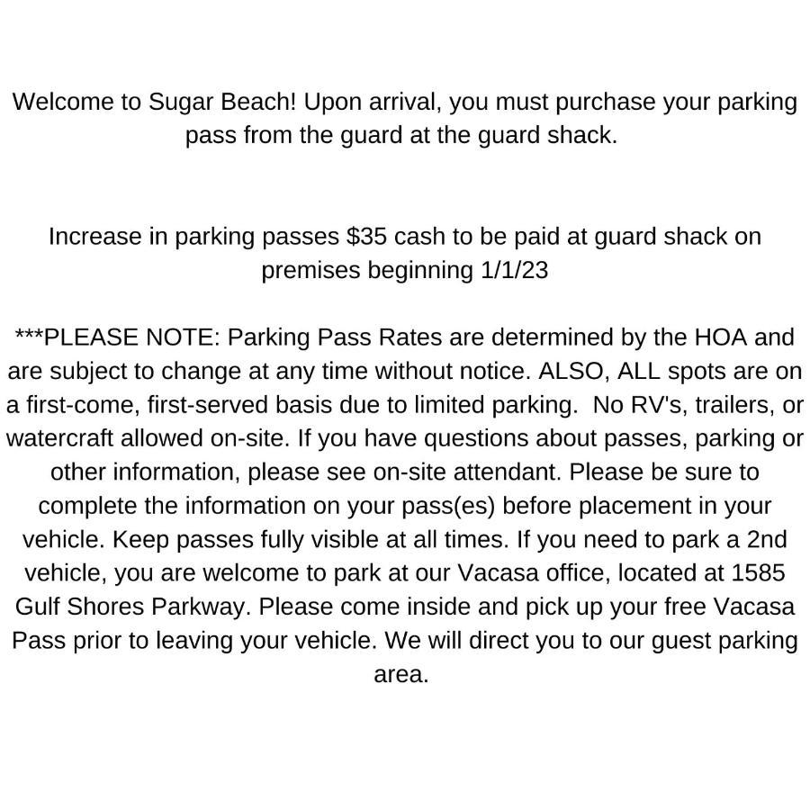 Sugar Beach Condominiums Gulf Shores Kültér fotó